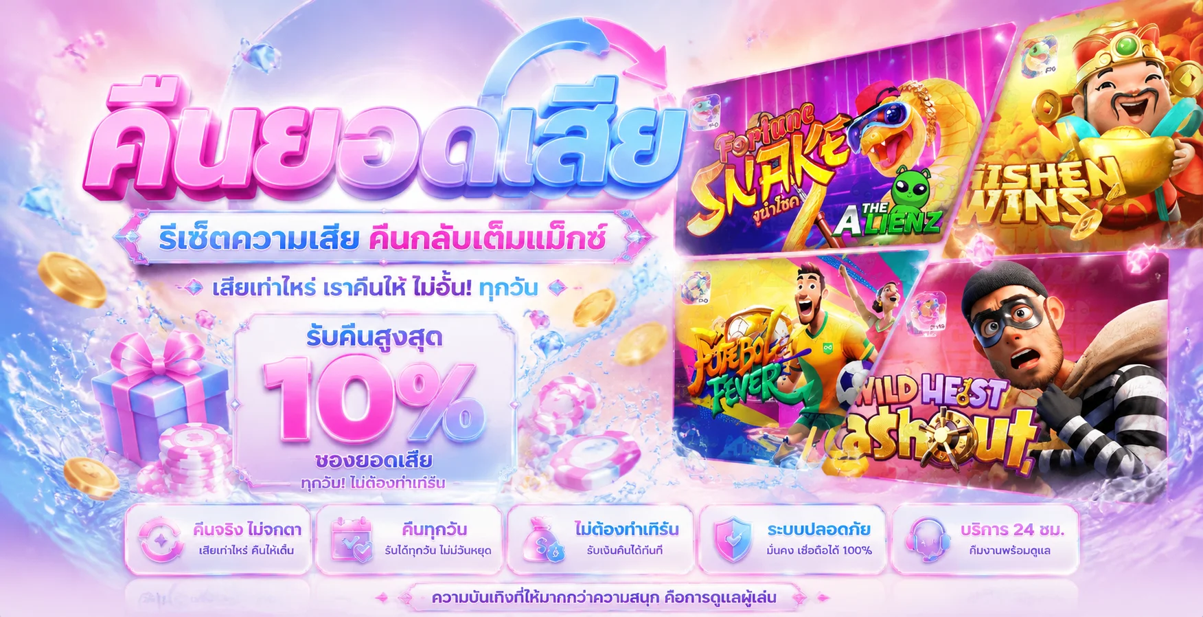 หน้าทดลองเล่นสล็อตฟรี TEDDYBEAR88 ครบทุกค่าย